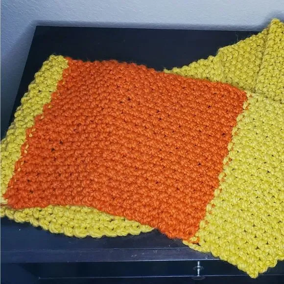 Handcrafted Infinity Scarf and Hat Set - Picture 5 of 6